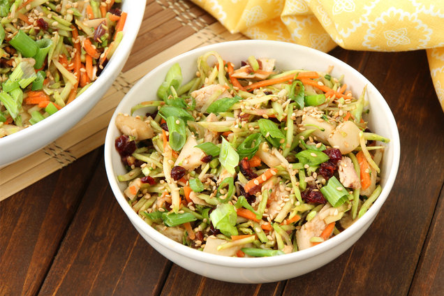 Hungry Girl's Healthy Cranberry Tuna Slaw Recipe