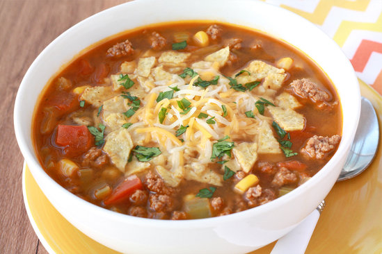 Mexican Taco Soup | Hungry Girl