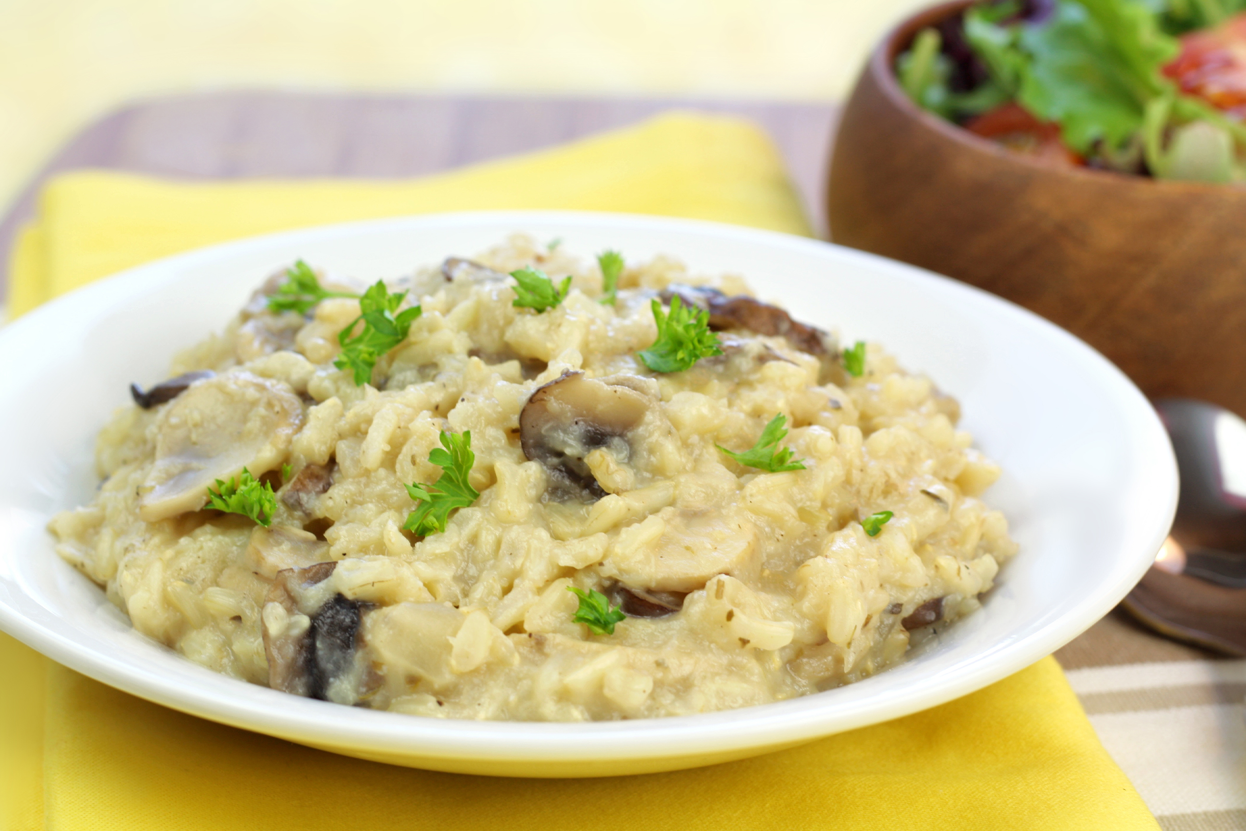 Creamy Mushroom Faux-sotto | Hungry Girl
