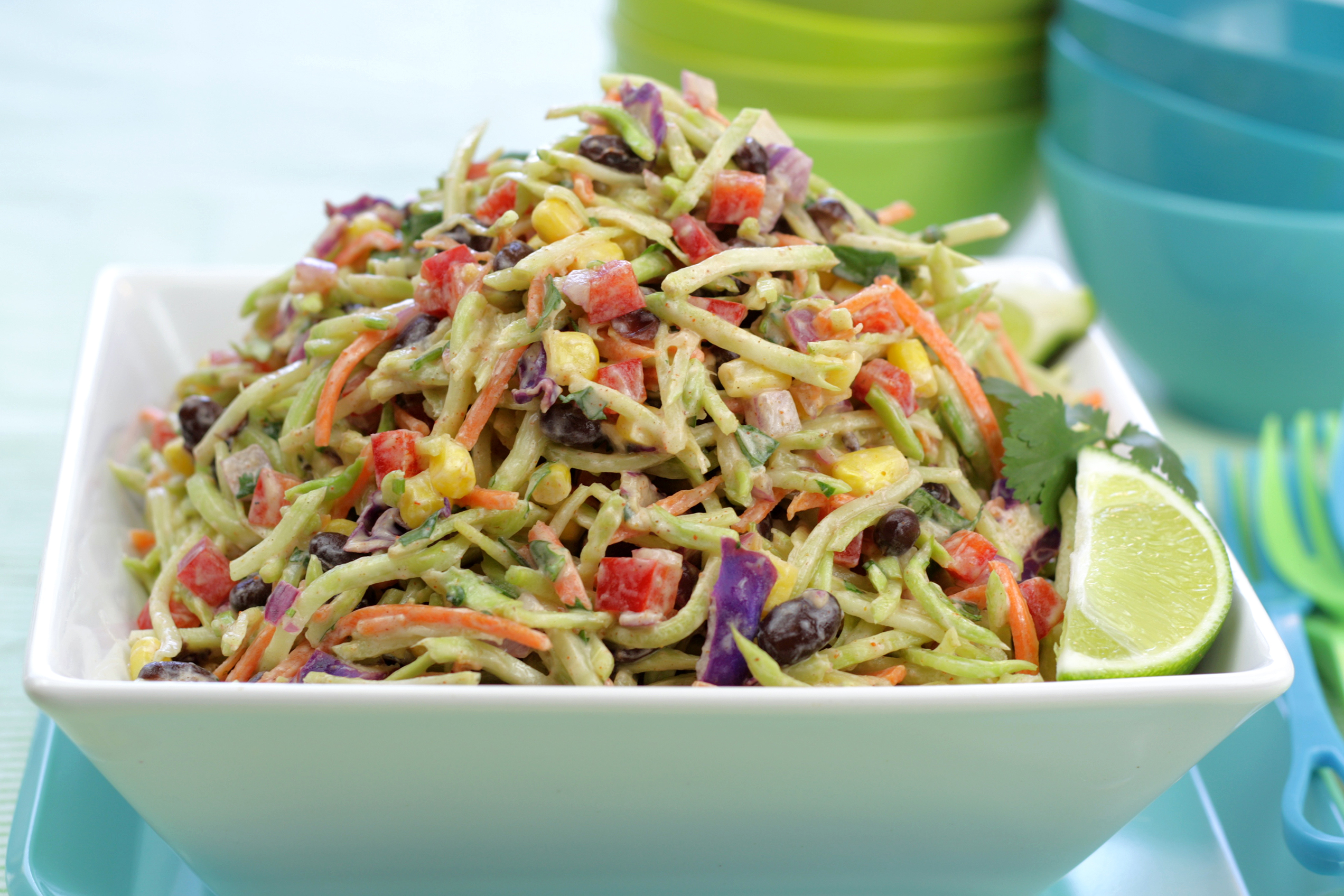 Tangy Tex-Mex Slaw | Hungry Girl