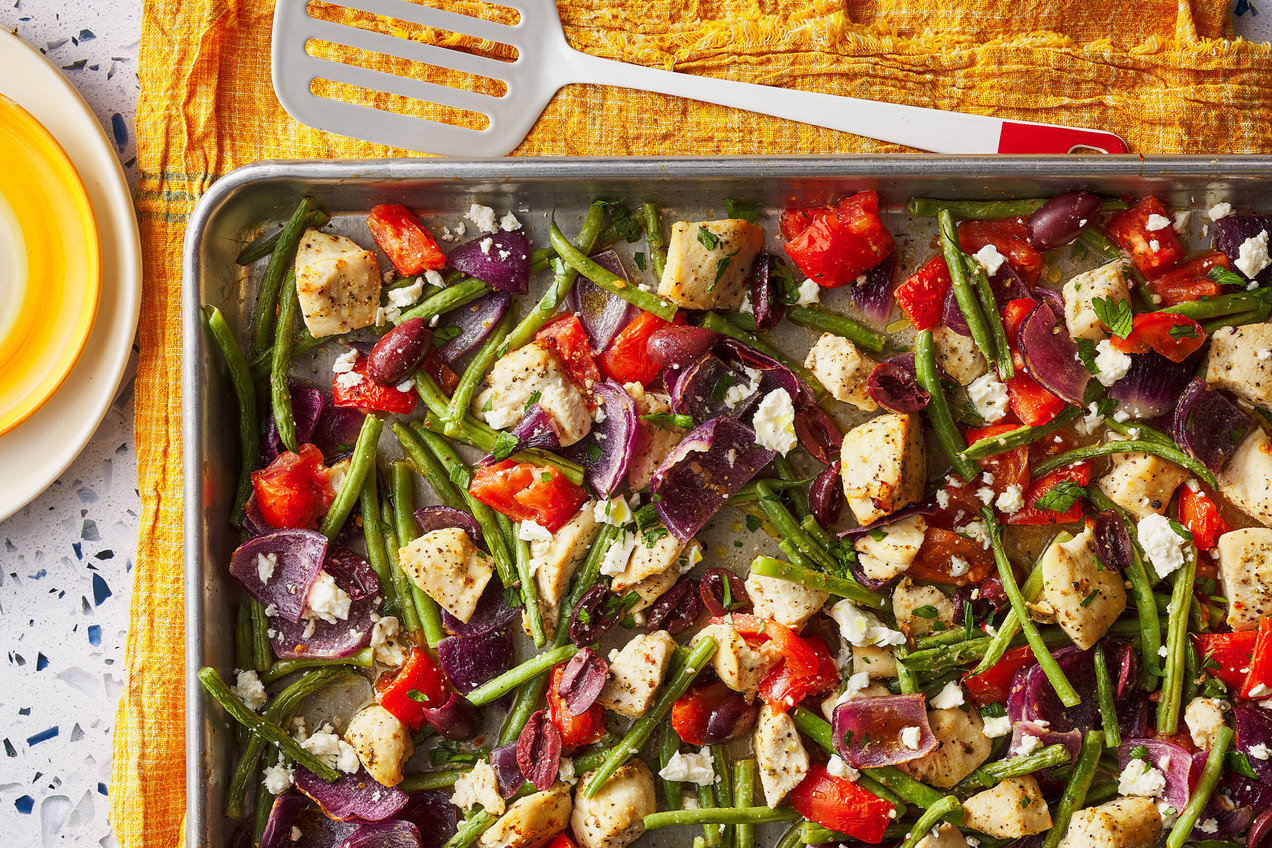 Sheet-Pan Greek Chicken-image