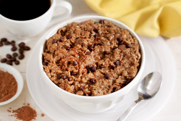 Hungry Girl's Healthy Coffee Growing Oatmeal Recipe