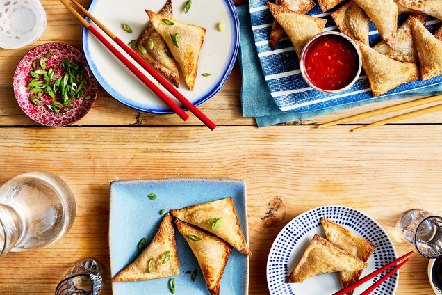 Hungry Girl's Healthy Air-Fryer Chicken Potstickers Recipe