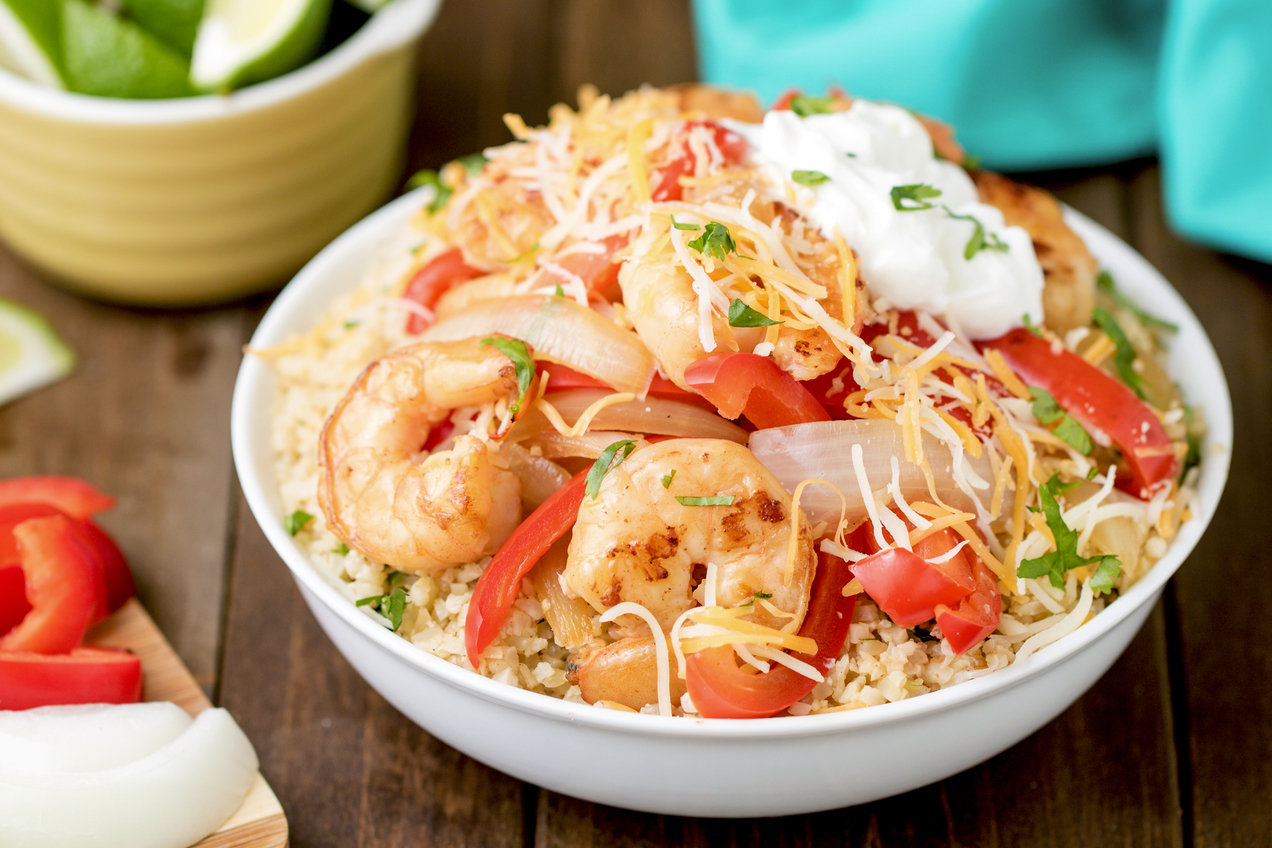 Shrimp Fajita Bowl-image