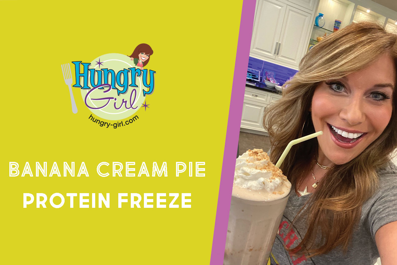 Banana Cream Pie Protein Freeze | Hungry Girl