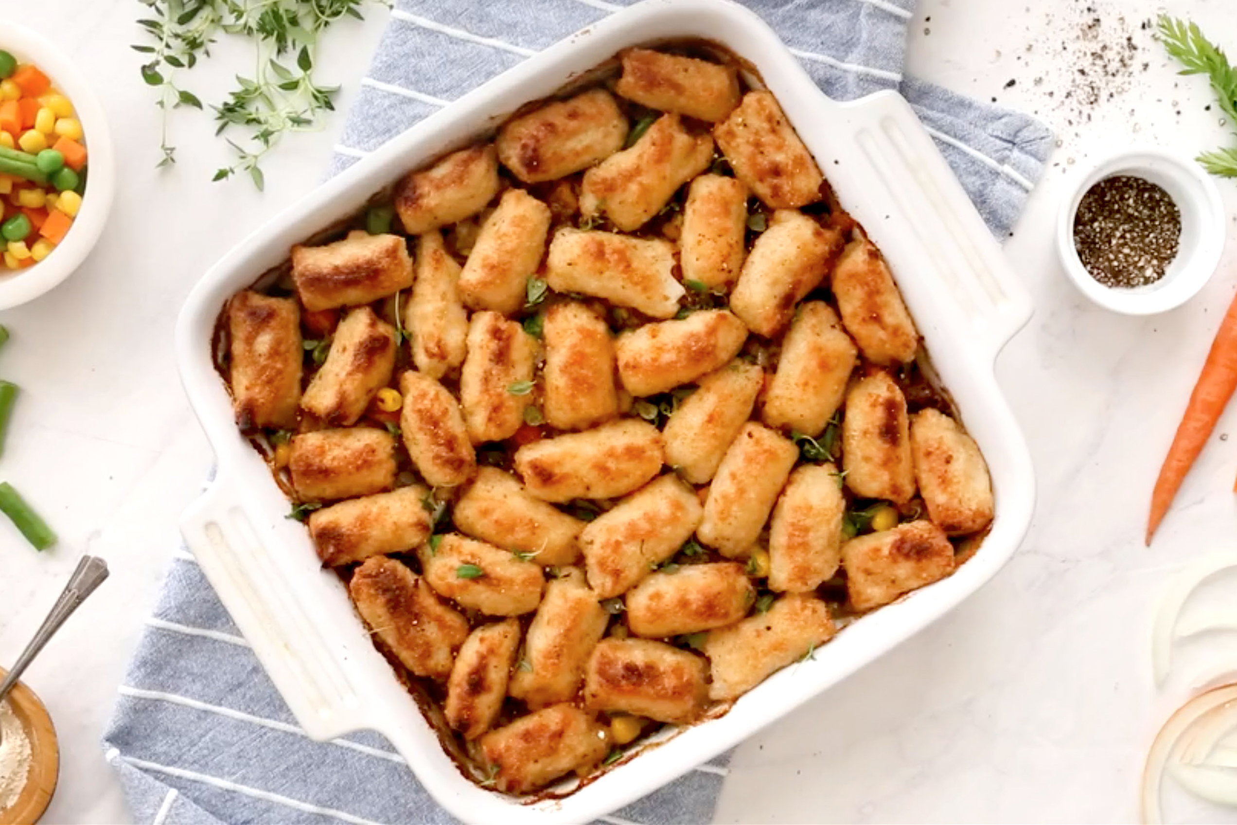 Veggie Tot Shepherd’s Pie | Hungry Girl