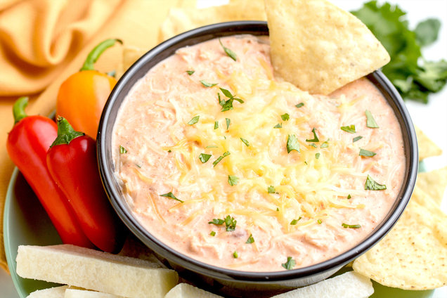 Hungry Girl's Healthy Chicken Enchilada Dip Recipe