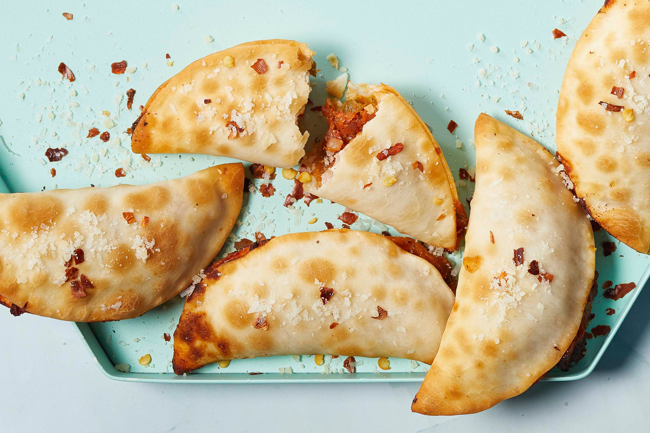 AirFryer Pepperoni Pizza Dumplings Hungry Girl