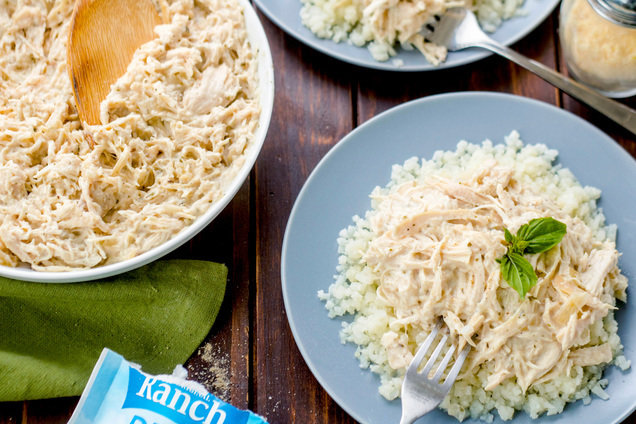 Hungry Girl's Healthy Slow-Cooker Creamy Ranch Chicken Recipe