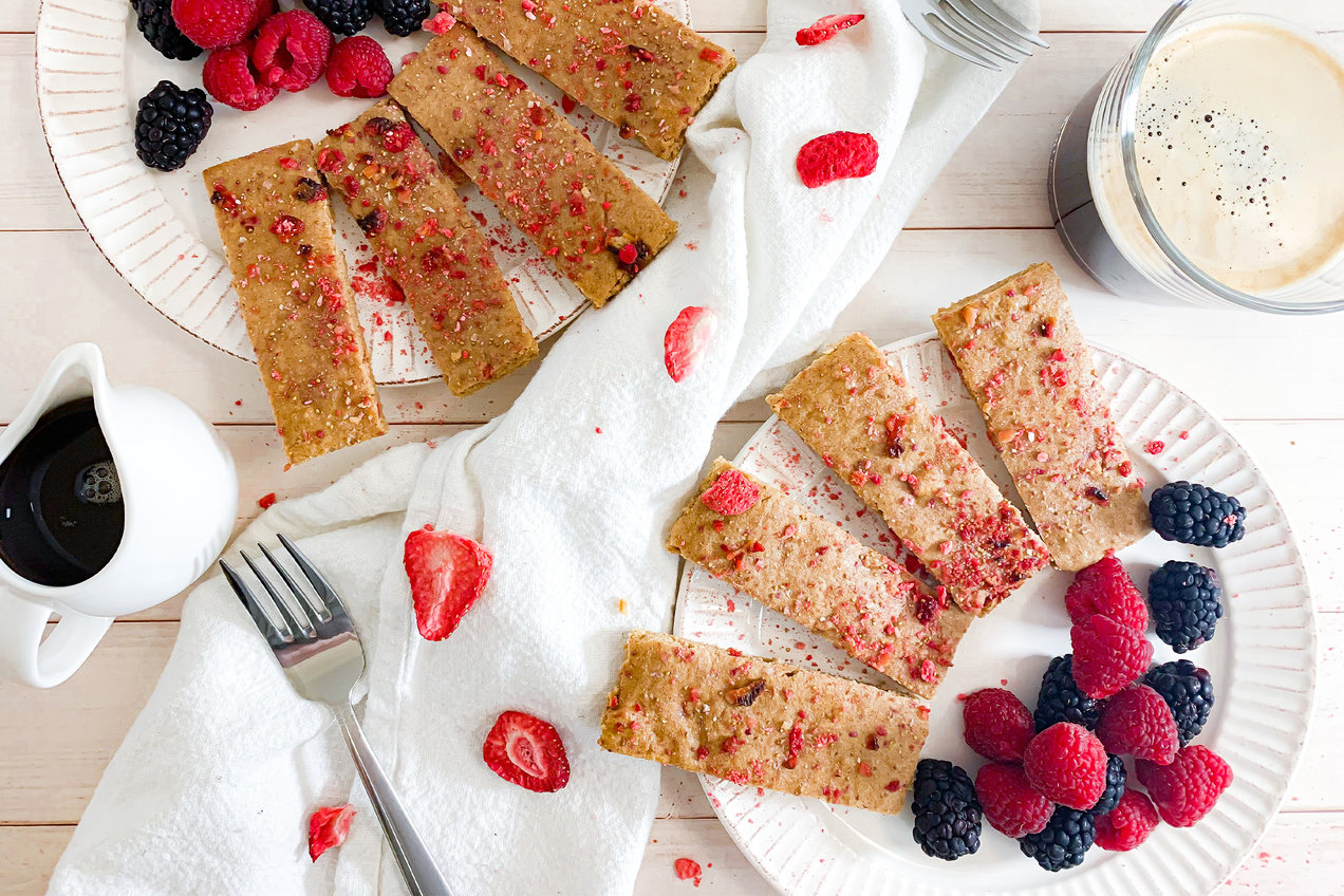 Healthy PB&J Pancake Sticks & More MakeAhead Breakfast Recipes
