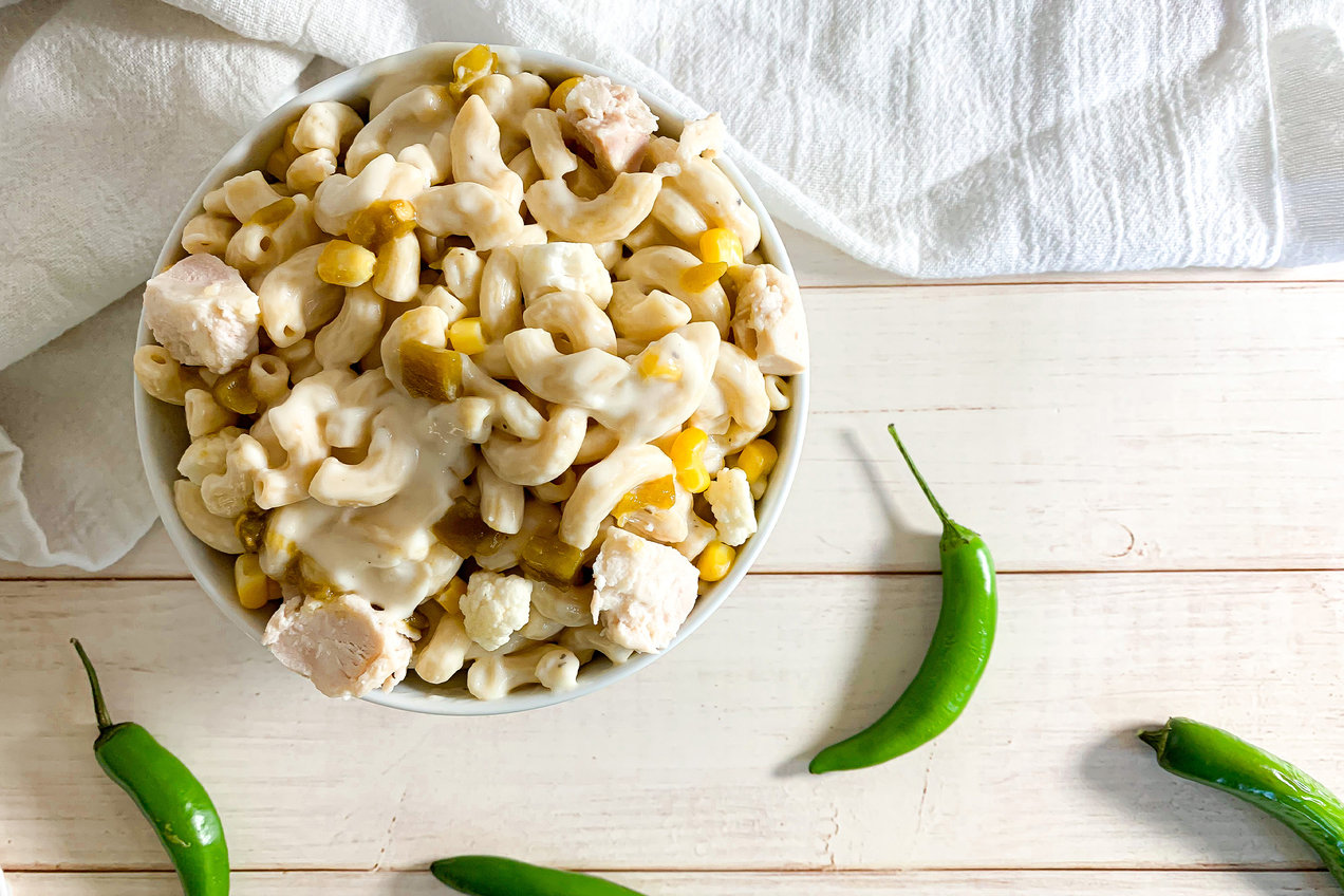 Green Chile & Corn Chicken Mac 'n Cheese + More Healthy SlowCooker