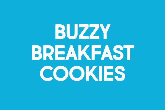 Hungry Girl's Healthy Buzzy Breakfast Cookies Recipe