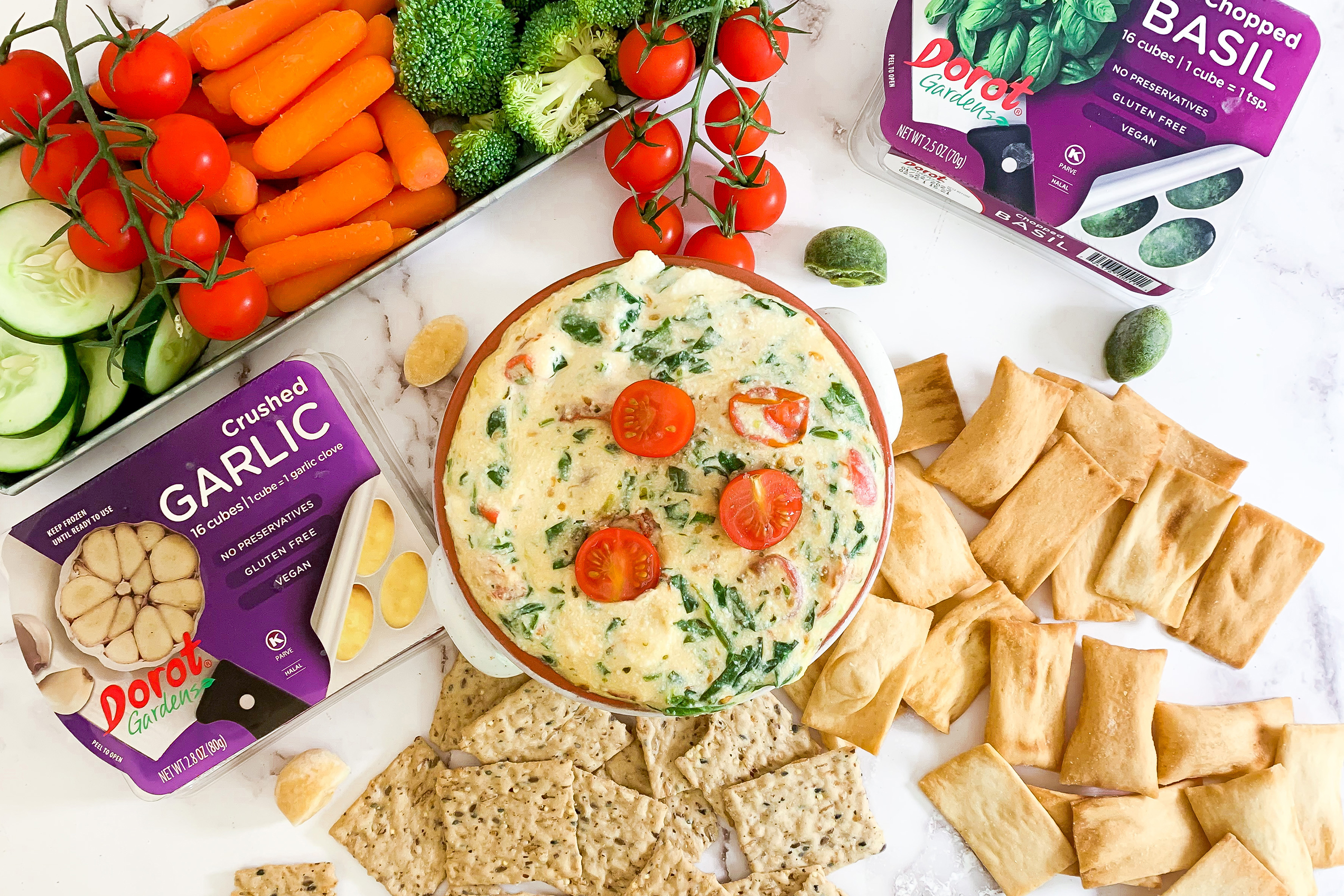 White Pizza Dip | Hungry Girl