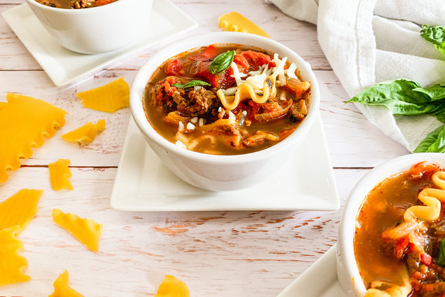 Hungry Girl's Healthy Lasagna Soup Recipe