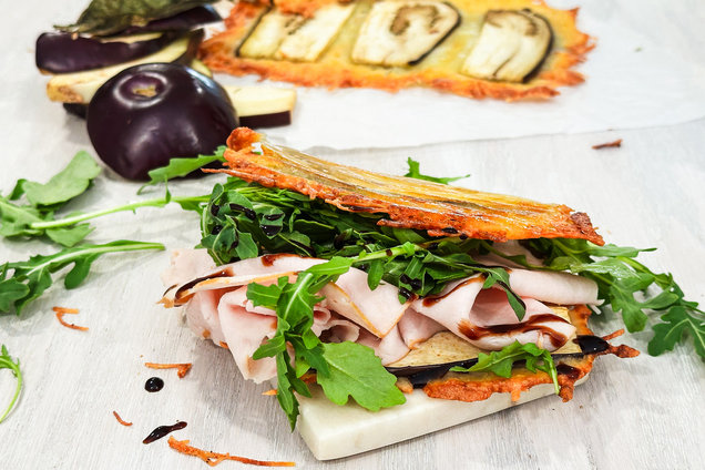 Hungry Girl Healthy Low-Carb Eggplant Bread Recipe