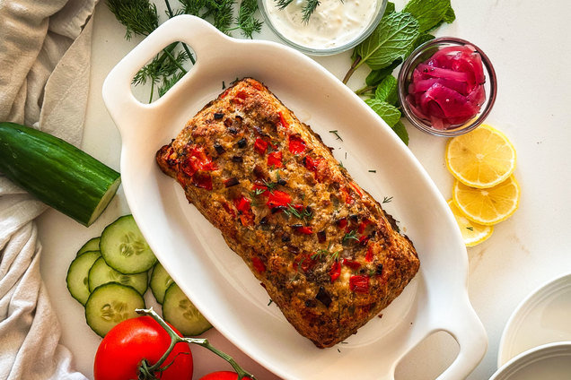 Hungry Girl Healthy Chicken Shawarma Meatloaf Recipe