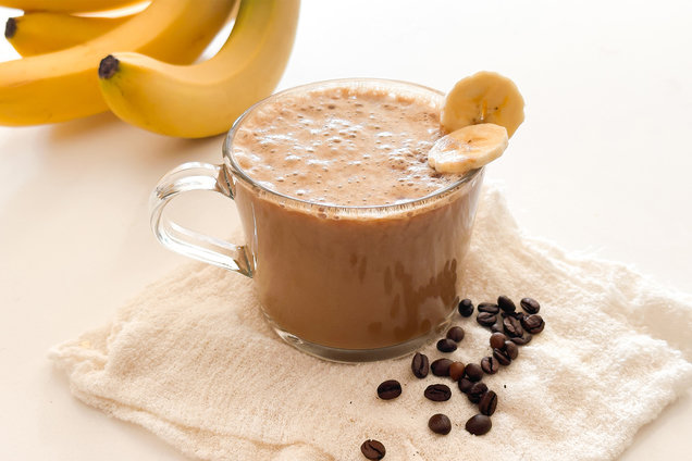 Hungry Girl Healthy Banana Cream Protein Latte Recipe