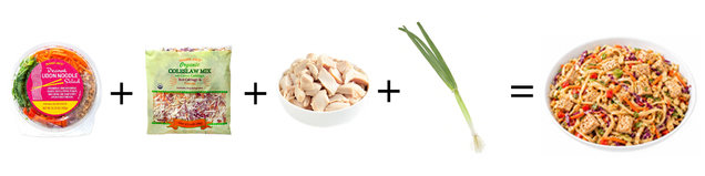 Hungry Girl Healthy Leveled-Up Peanut Udon Salad Recipe