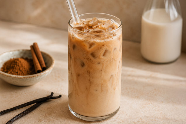 Hungry Girl Healthy Horchata-Style Iced Protein Coffee Recipe
