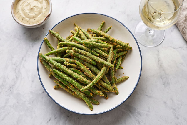 Hungry Girl Healthy Faux-Fried Green Beans Recipe