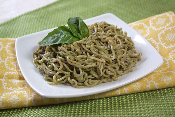 Simply the Pesto Spaghetti | Hungry Girl