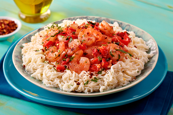 Super-Delicious Shrimp Scampi | Hungry Girl